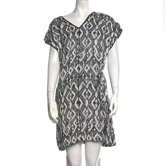 NWT Derek Lam Printed Mini Dress Sz 6 - Picture 1 of 3